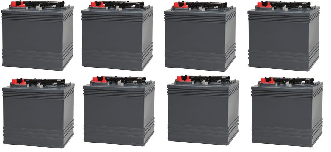 えばぐり Evergreen Electric 8V Golf Cart Battery Pack ZX 5.5 Replacement